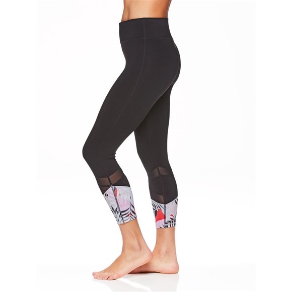 GAIAM Eva Print Leggings sz XS NWT! - Picture 1 of 10